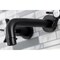 Kingston Brass KS8120NX Two-Handle Wall Mount Bathroom Faucet, Matte Black KS8120NX - alternate 5